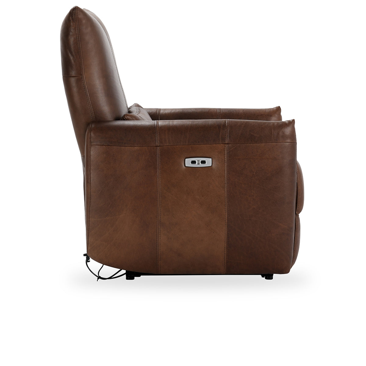 Thaya Power Recliner Chair - Antique Brown - Chapin Furniture