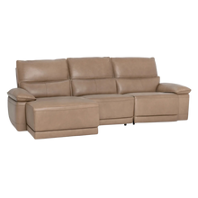 Branford Power Recliner Sectional w/LAF Chaise Camel - Chapin Furniture