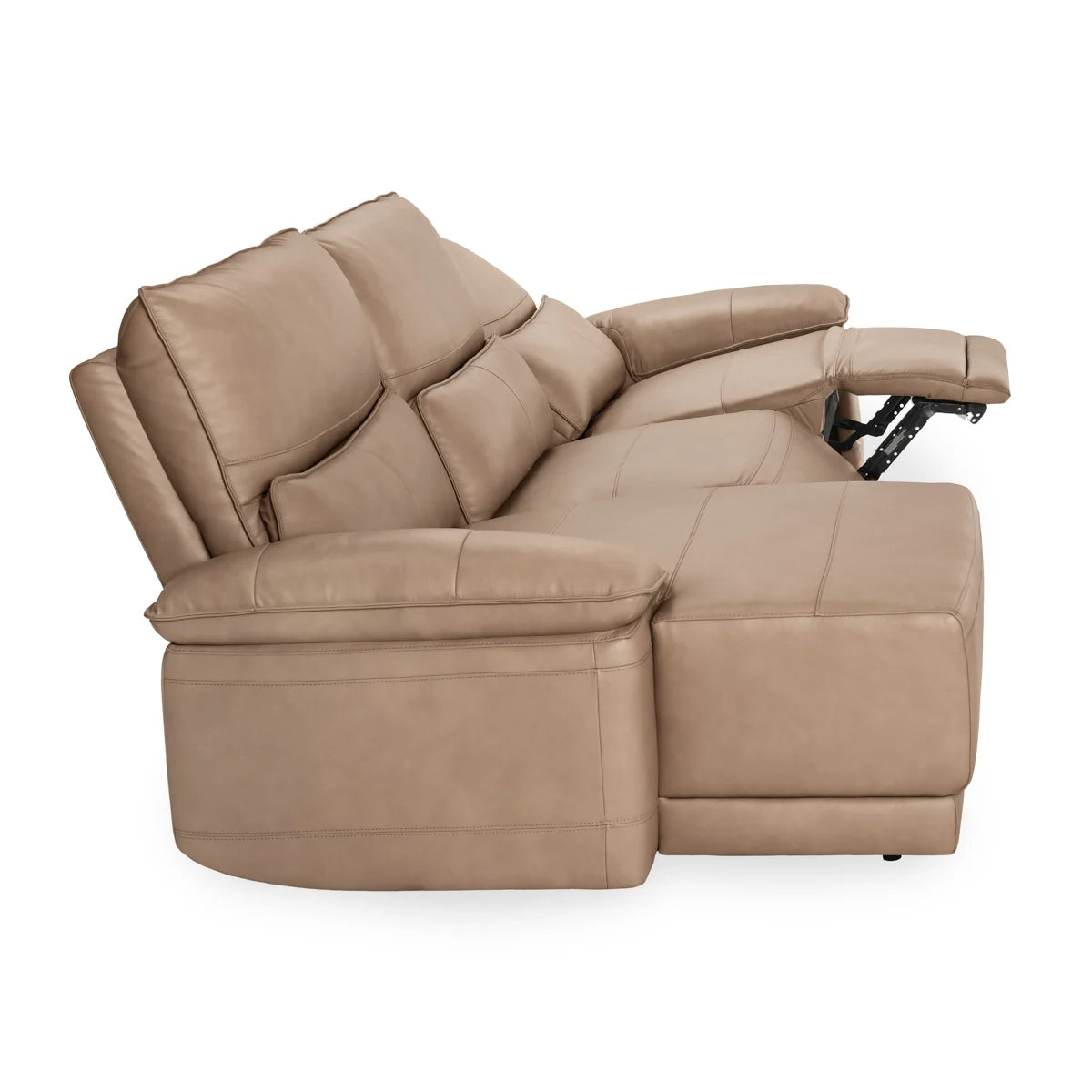 Branford Power Recliner Sectional w/LAF Chaise - Thumbnail 2