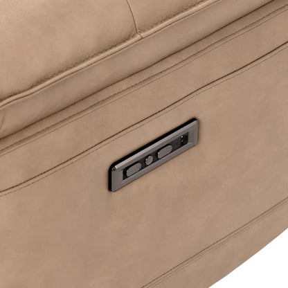 Branford Power Recliner Sectional w/LAF Chaise Camel - Chapin Furniture