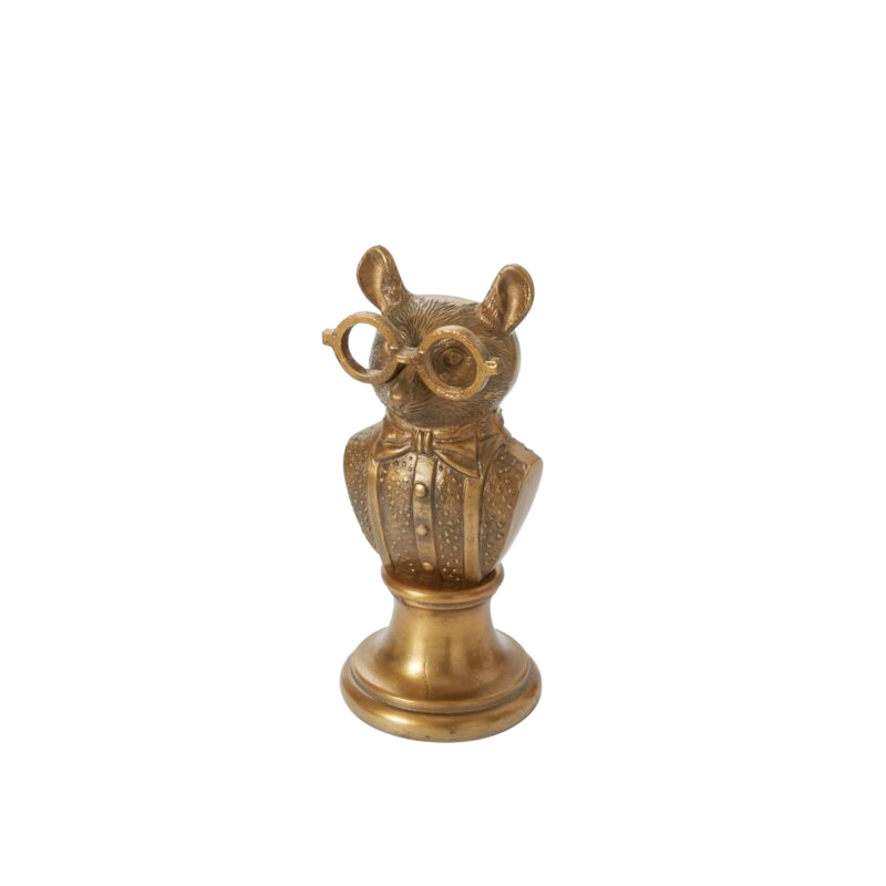 E + E Bust Collection | Louie the Mouse - Chapin Furniture