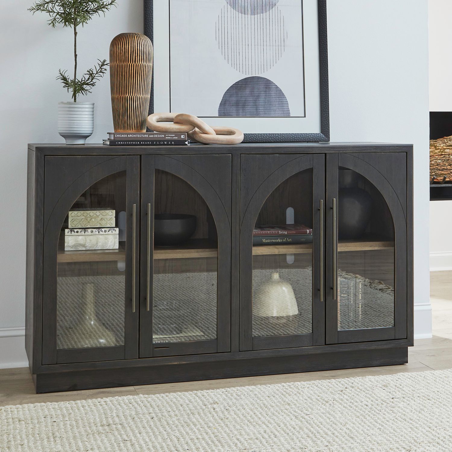 Archway Door Accent Cabinet - Chapin Furniture