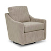 Hallond Swivel Barrel Chair with Ottoman Option- Custom - Chapin Furniture