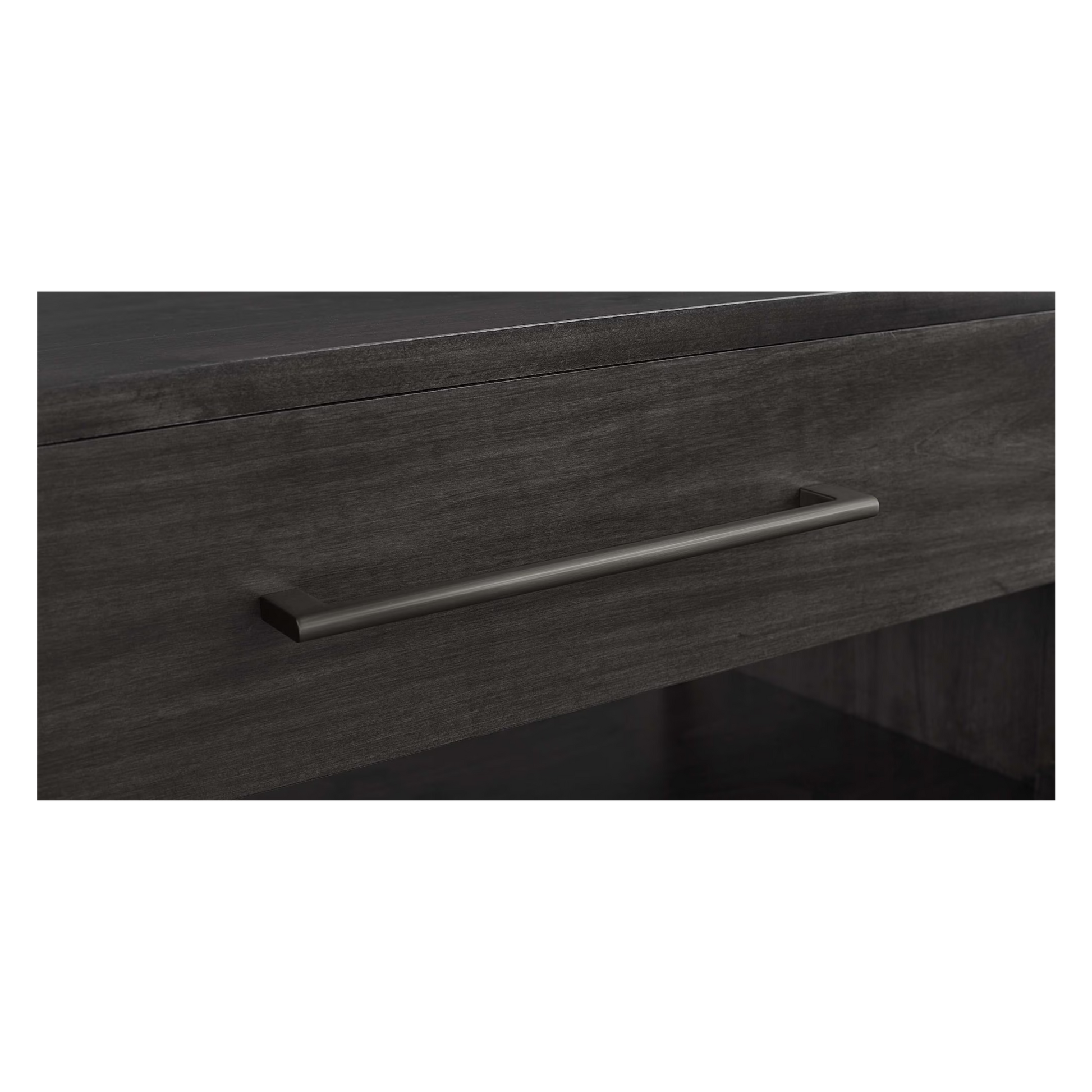 Benchmade Parkway Bedside Table - Cinder - Chapin Furniture