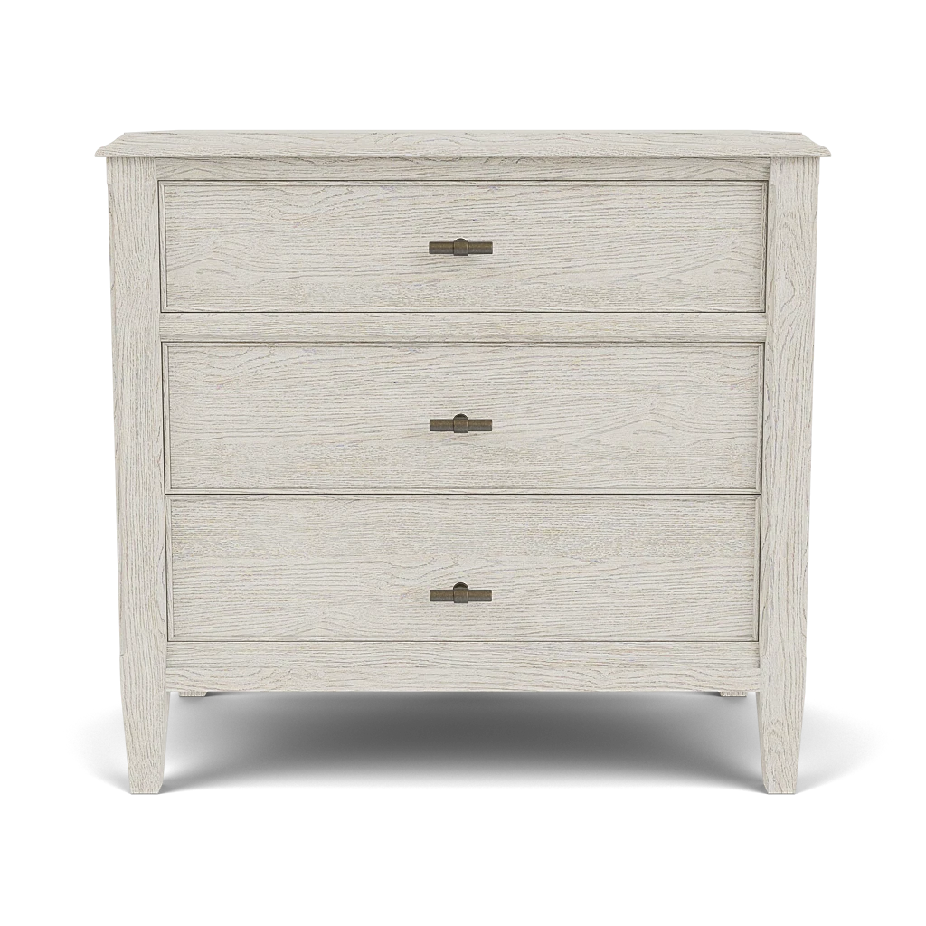 Carmella Three Drawer Nightstand - Chapin Furniture