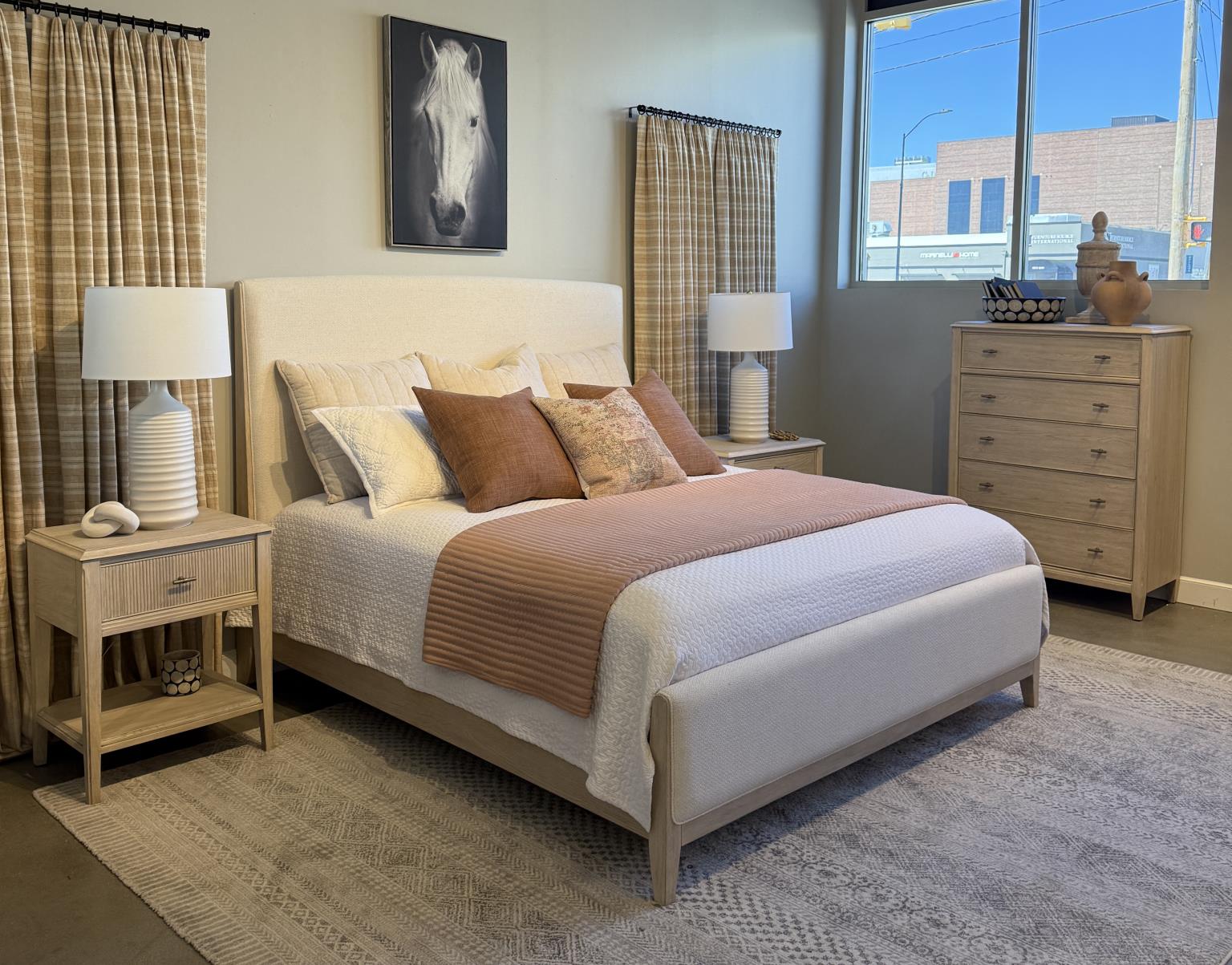 Carmella Upholstered Bed - Chapin Furniture