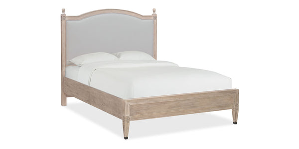 Charlotte Upholstered Bed - Washed Elm - Chapin Furniture