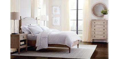 Charlotte Panel Bed- Washed Elm - Chapin Furniture