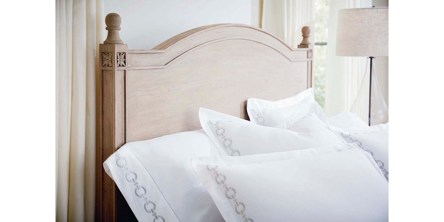 Charlotte Panel Bed- Washed Elm - Chapin Furniture