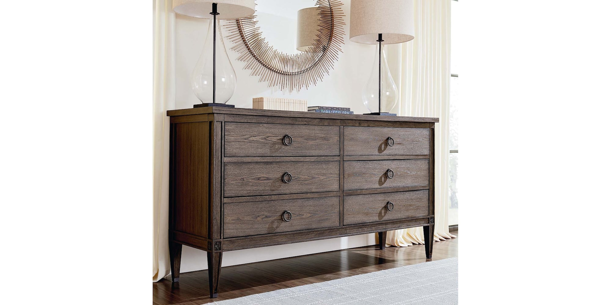 Bassett Furniture Charlotte Dresser - Thumbnail 5