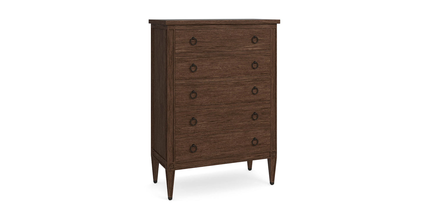 Charlotte 5 Drawer Chest- Tavern - Chapin Furniture