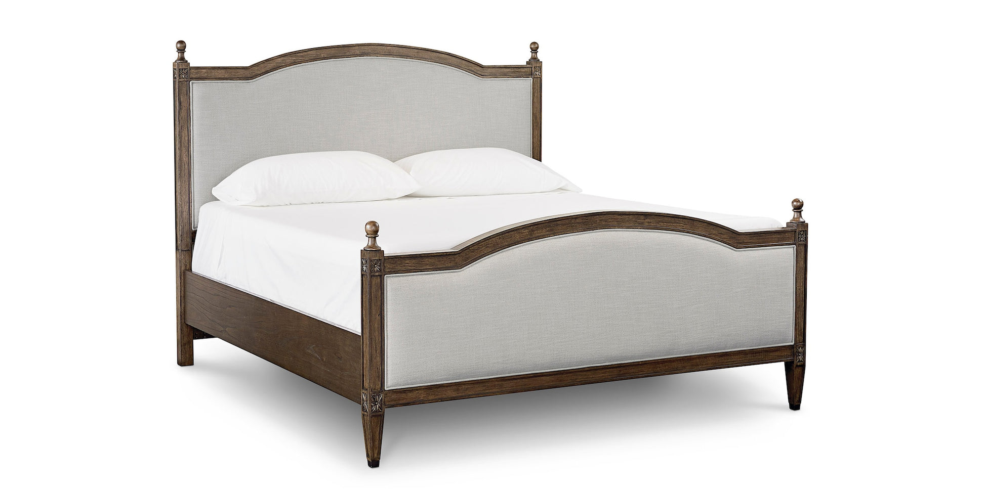 Charlotte Upholstered Bed With Footboard- Tavern - Chapin Furniture