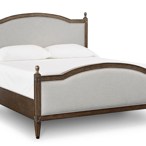 Charlotte Upholstered Bed With Footboard- Tavern - Chapin Furniture