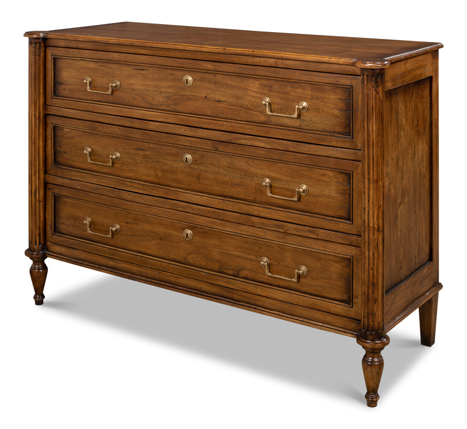 Ciborium Chest Of Drawers- Fruitwood - Chapin Furniture