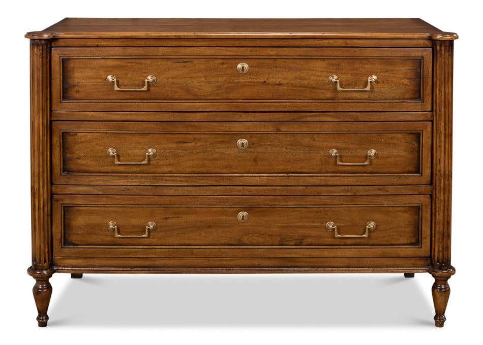 Ciborium Chest Of Drawers- Fruitwood - Chapin Furniture