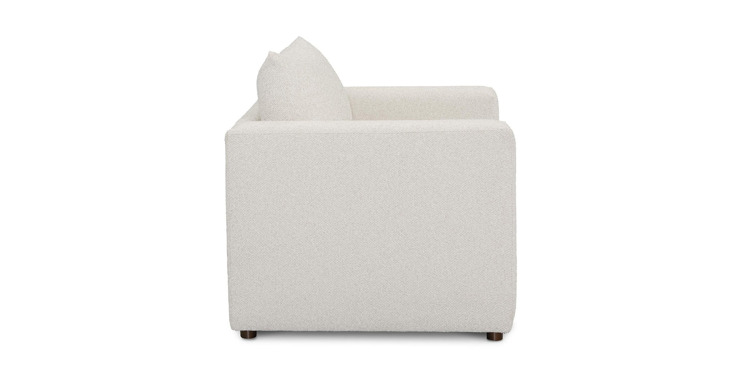 Beckham Wide Track Arm Chair-Linen - Chapin Furniture