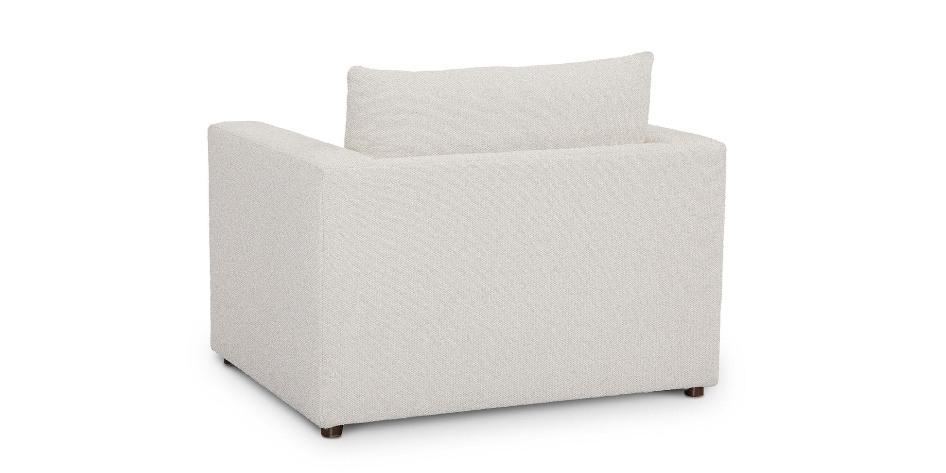 Beckham Wide Track Arm Chair-Linen - Chapin Furniture