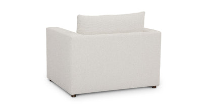 Beckham Wide Track Arm Chair-Linen - Chapin Furniture