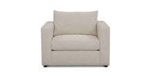 Beckham Wide Track Arm Chair-Linen - Chapin Furniture