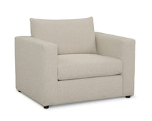 Beckham Wide Track Arm Chair-Linen - Chapin Furniture