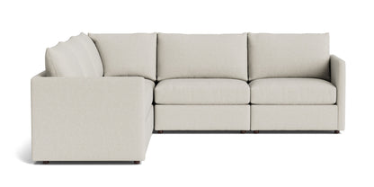 Beckham Thin Track 5 Piece L-Shaped Sectional - Chapin Furniture
