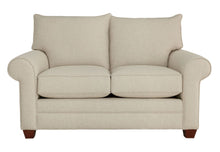 Alexander Roll Arm Loveseat -Straw - Chapin Furniture
