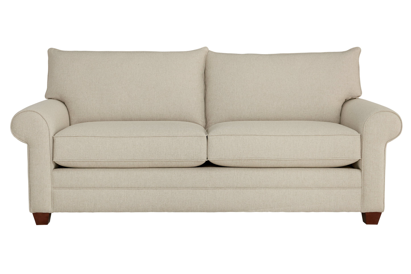 Alexander Roll Arm Sofa -Straw, 85" - Chapin Furniture