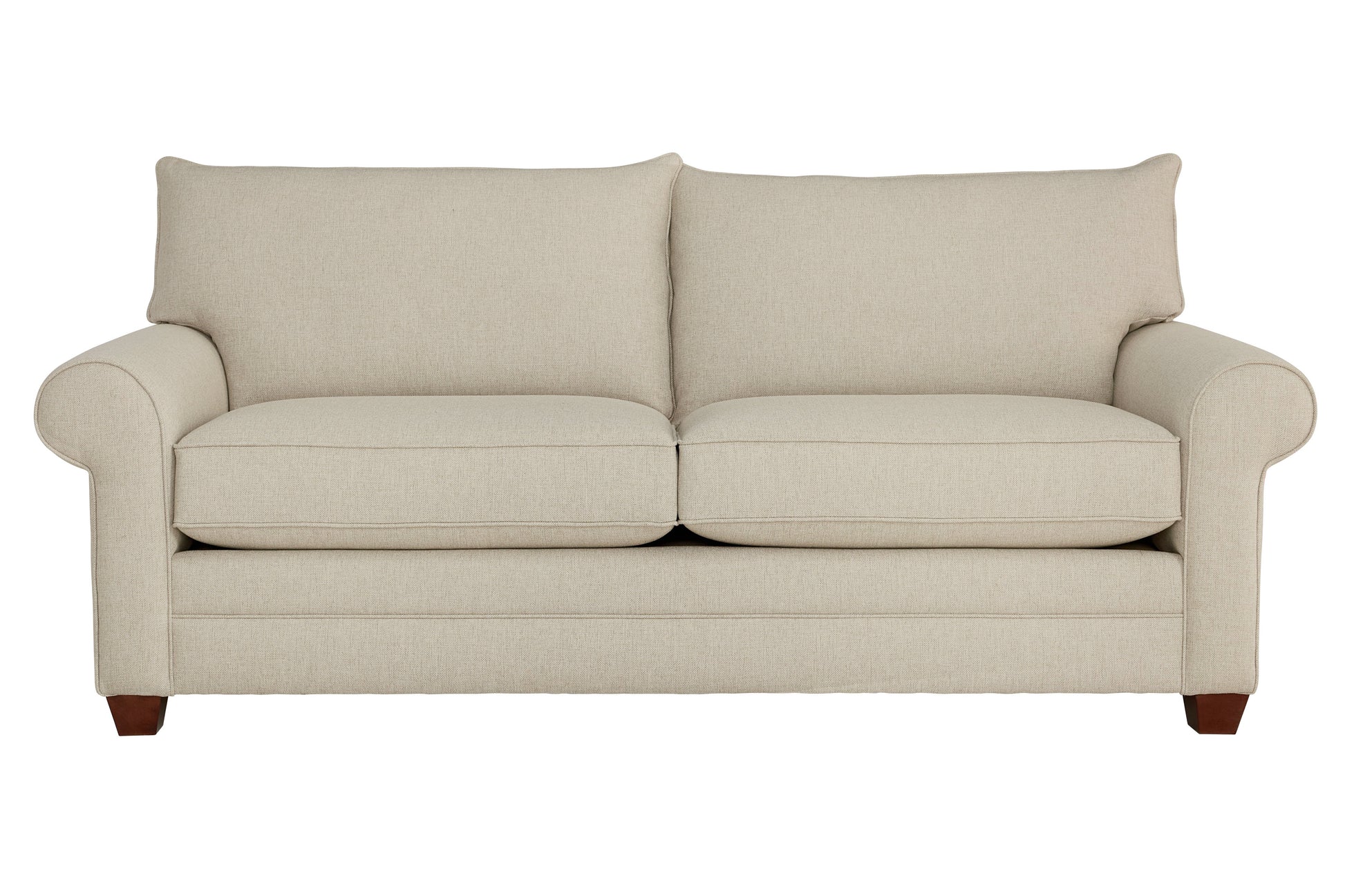 Alexander Roll Arm Sofa -Straw, 85" - Chapin Furniture