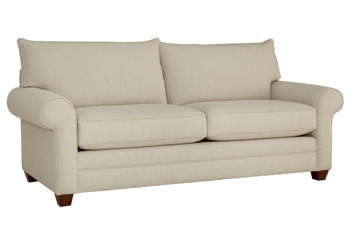 Alexander Roll Arm Sofa -Straw, 85" - Chapin Furniture