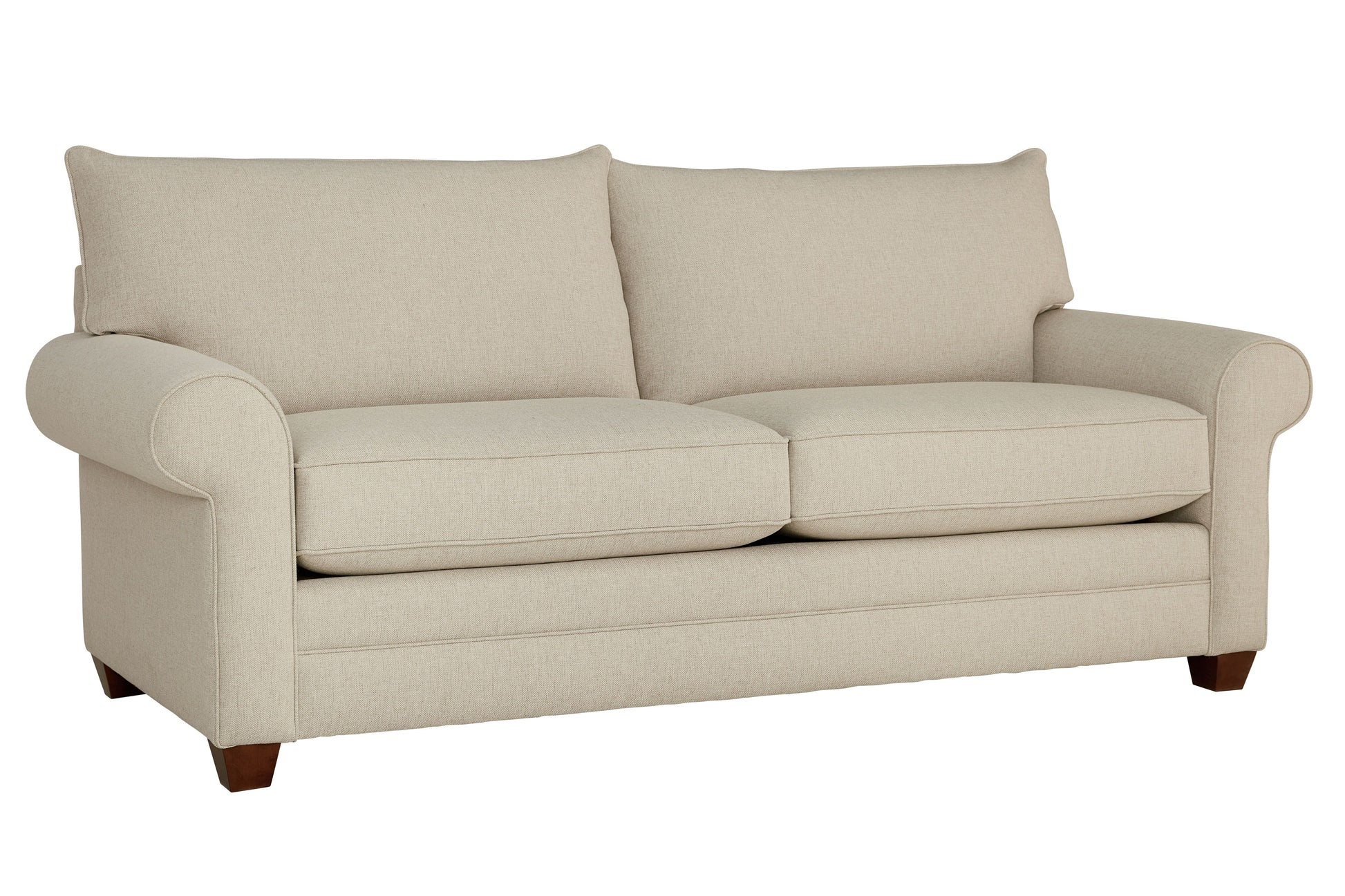 Alexander Roll Arm Sofa -Straw, 85" - Chapin Furniture