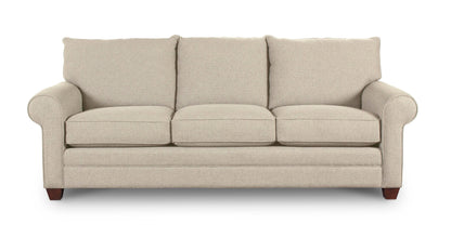 Alexander Roll Arm Sofa- Straw - Chapin Furniture
