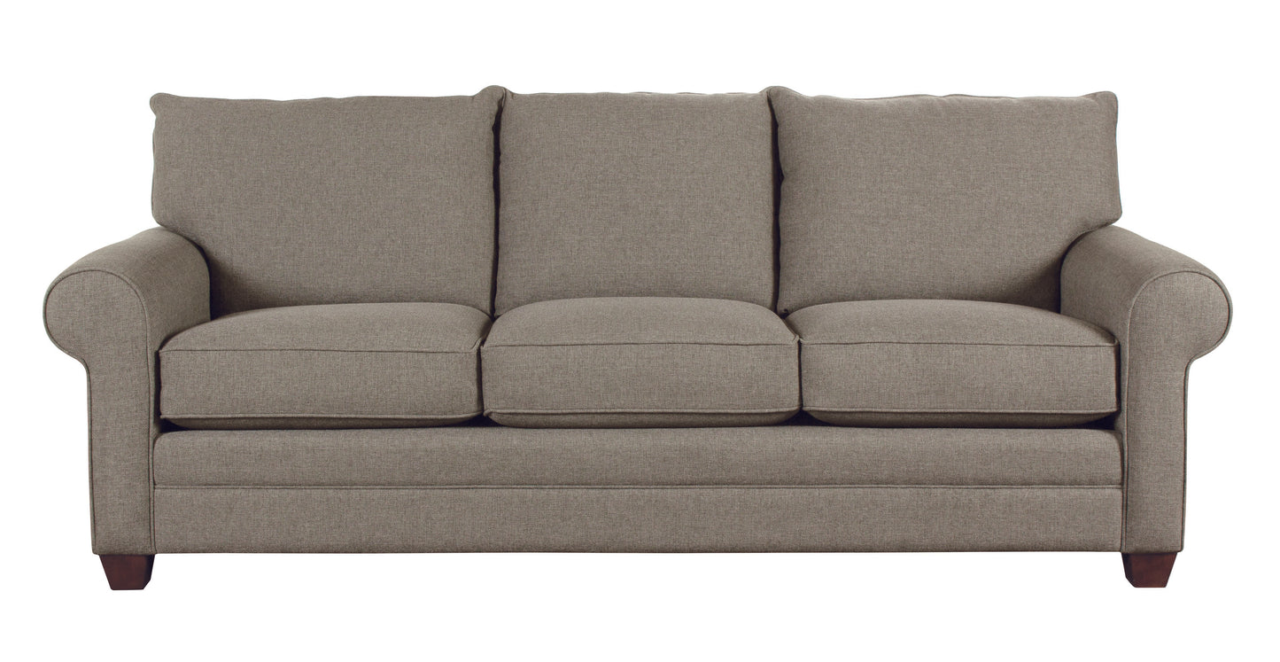 Alexander Roll Arm Sofa- Fog - Chapin Furniture
