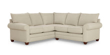 Alexander Roll Arm Small L Sectional- Straw - Chapin Furniture