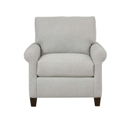 Spencer Roll Arm Chair- Seamist - Chapin Furniture