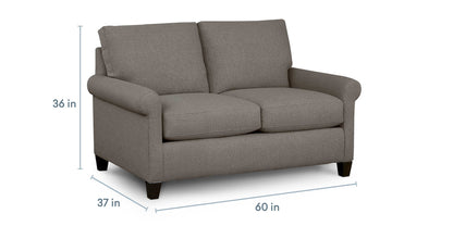Spencer Loveseat- Seamist - Chapin Furniture