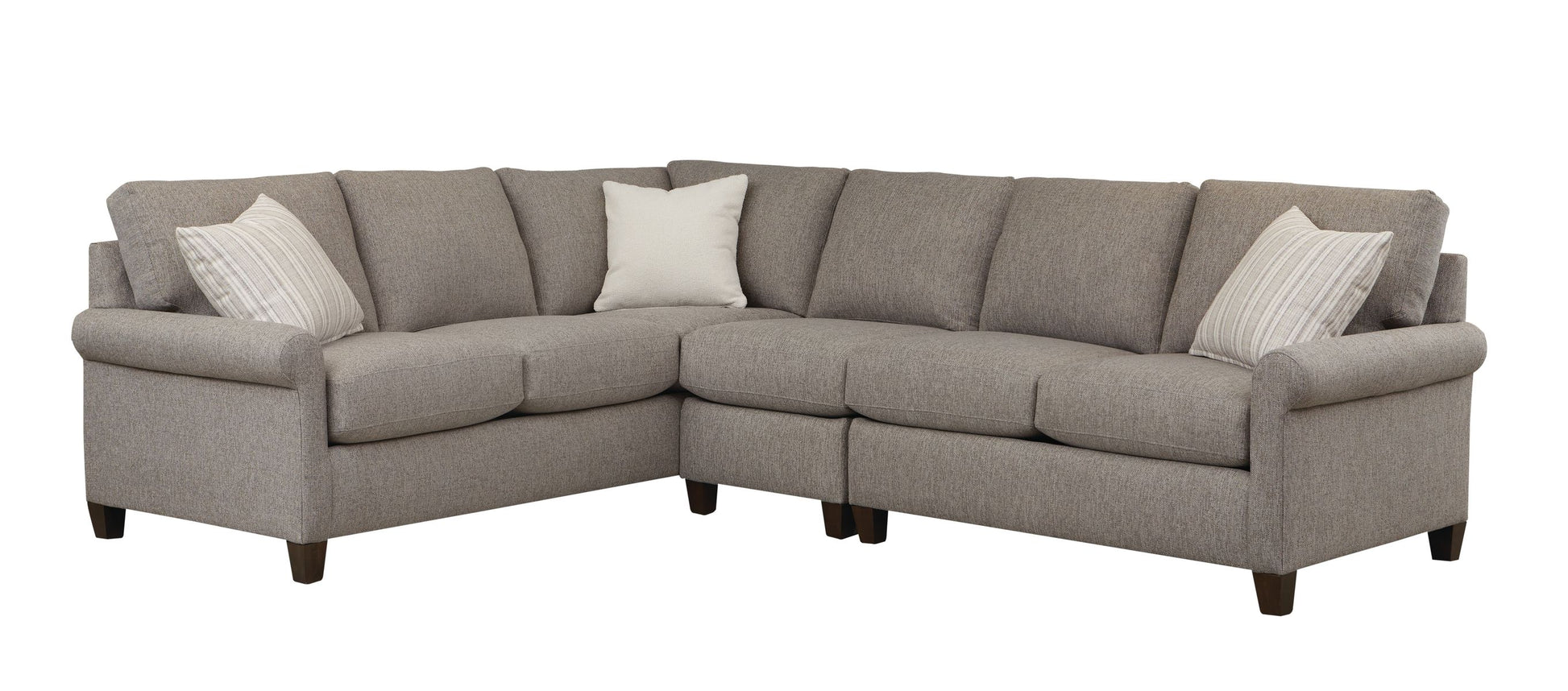 Spencer Large Sectional- Dove - Chapin Furniture