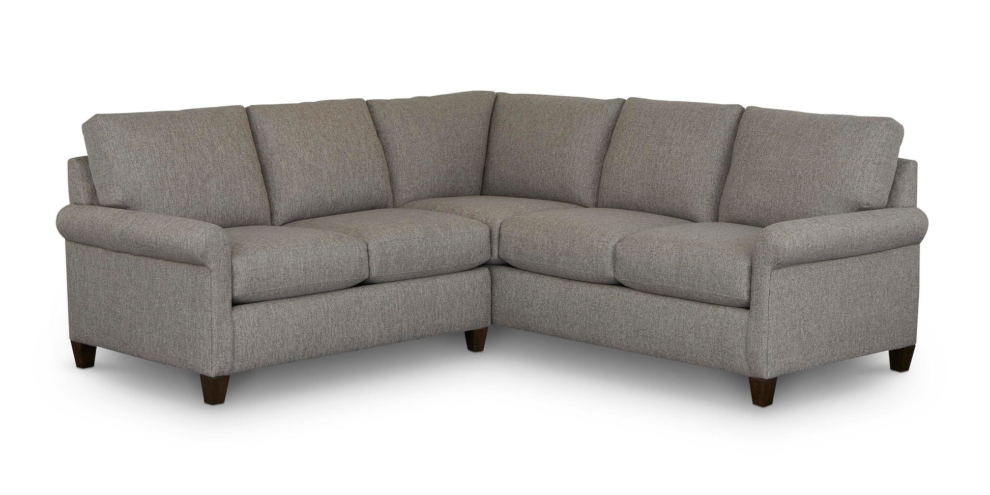 Spencer Small Sectional- Dove - Chapin Furniture
