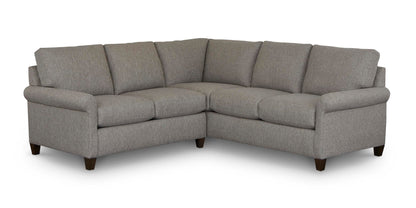 Spencer Small Sectional- Dove - Chapin Furniture
