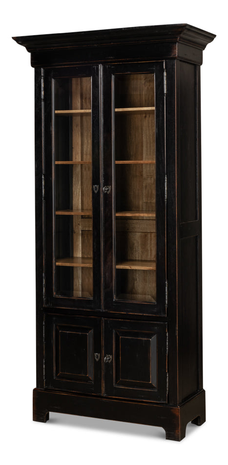 Bookcase In Ebony Finish - Chapin Furniture