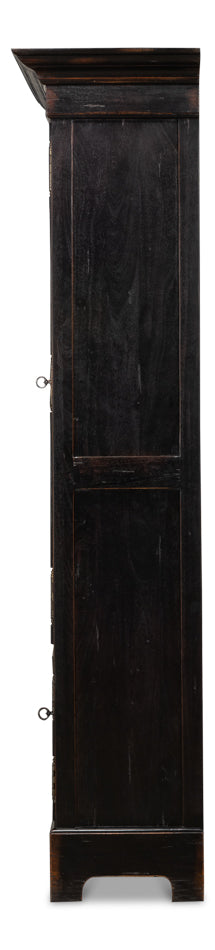 Bookcase In Ebony Finish - Chapin Furniture