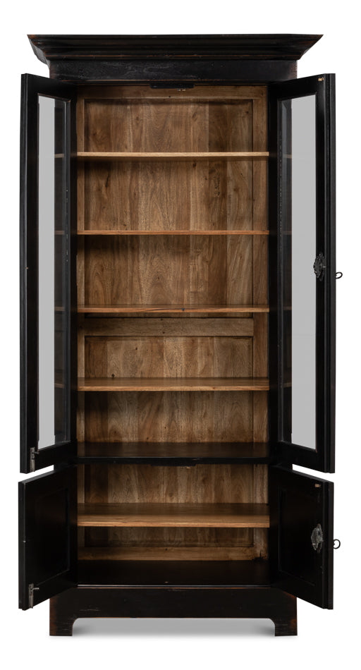 Bookcase In Ebony Finish - Chapin Furniture