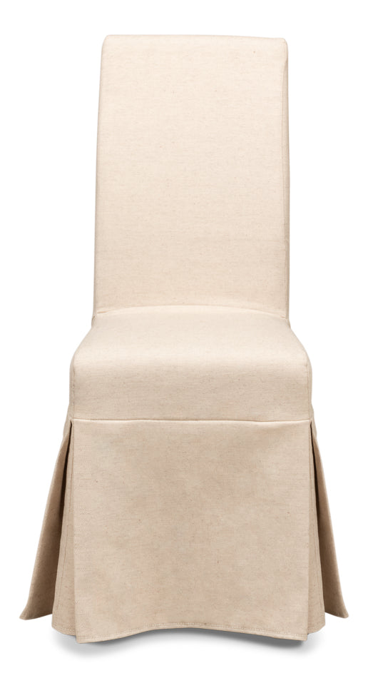 Sarreid Ltd. Draped Side Chair - Thumbnail 3