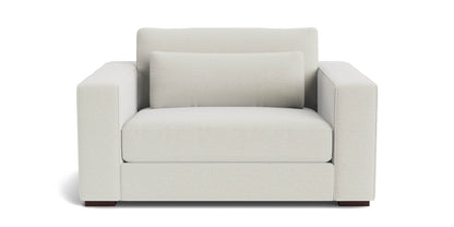 Moby Track Arm Chair and a Half- Oyster - Chapin Furniture