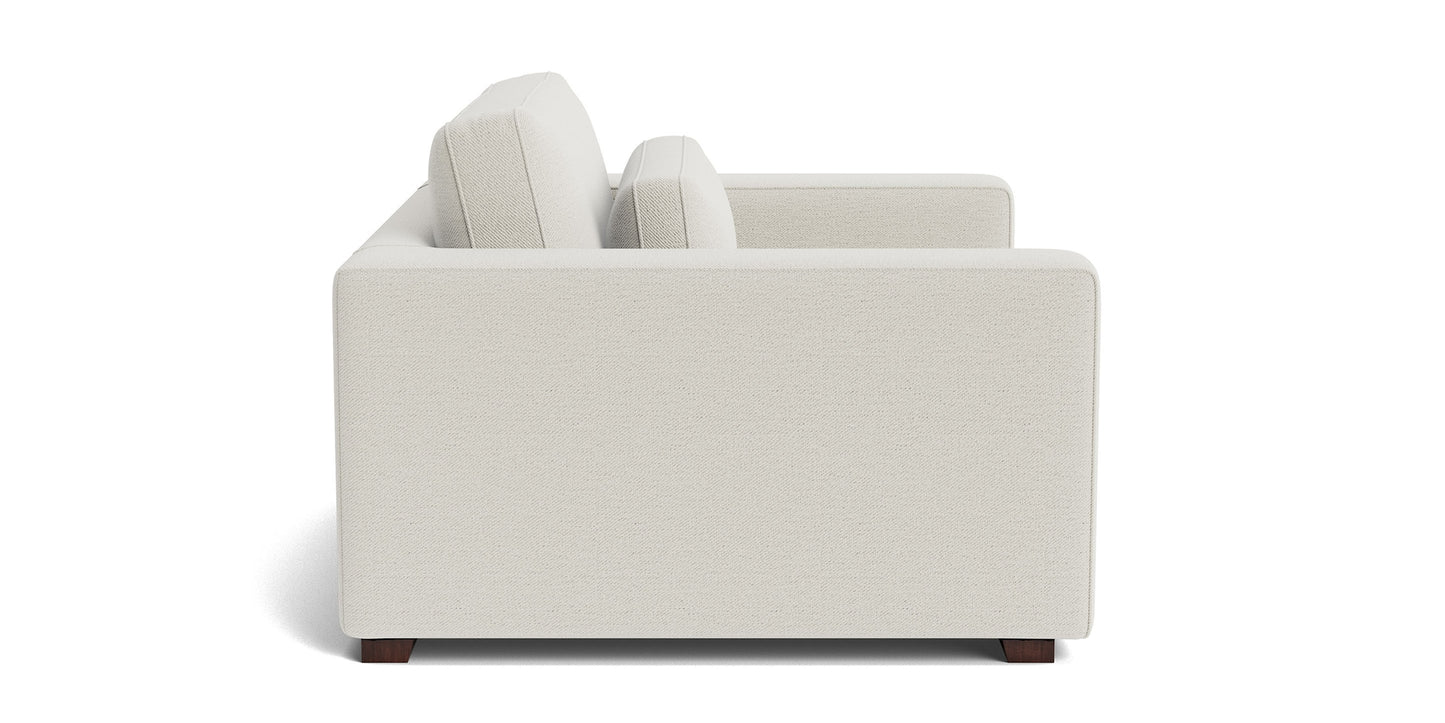 Moby Track Arm Chair and a Half- Oyster - Chapin Furniture