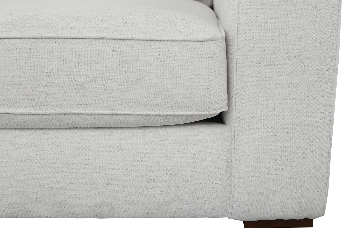 Moby Track Arm 5 Piece L-Shaped Corner Sectional- Stone - Chapin Furniture