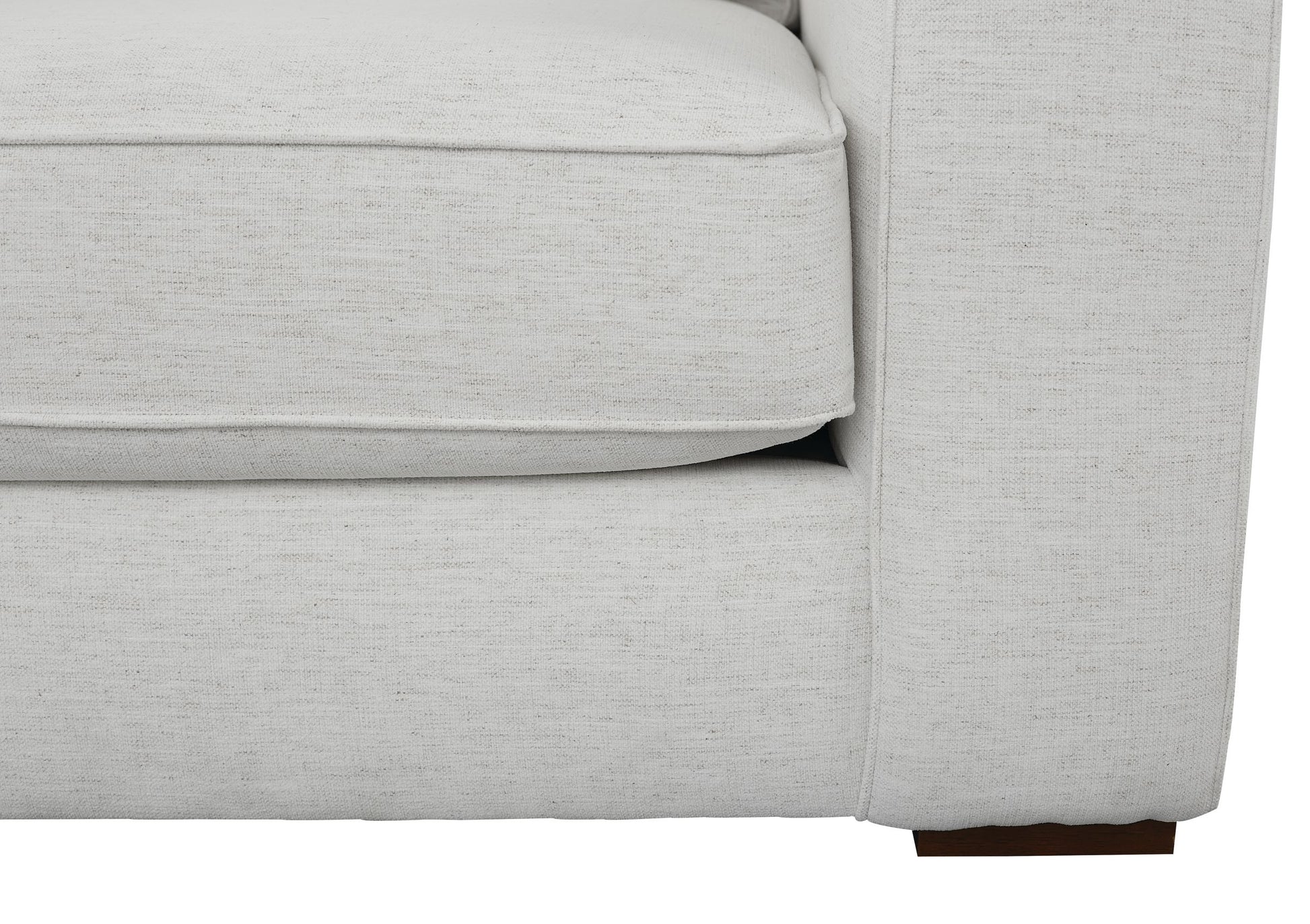 Moby Track Arm 5 Piece L-Shaped Corner Sectional- Stone - Chapin Furniture