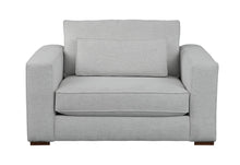 Moby Track Arm Chair and a Half- Stone - Chapin Furniture