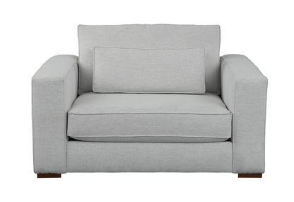 Moby Track Arm Chair and a Half- Stone - Chapin Furniture