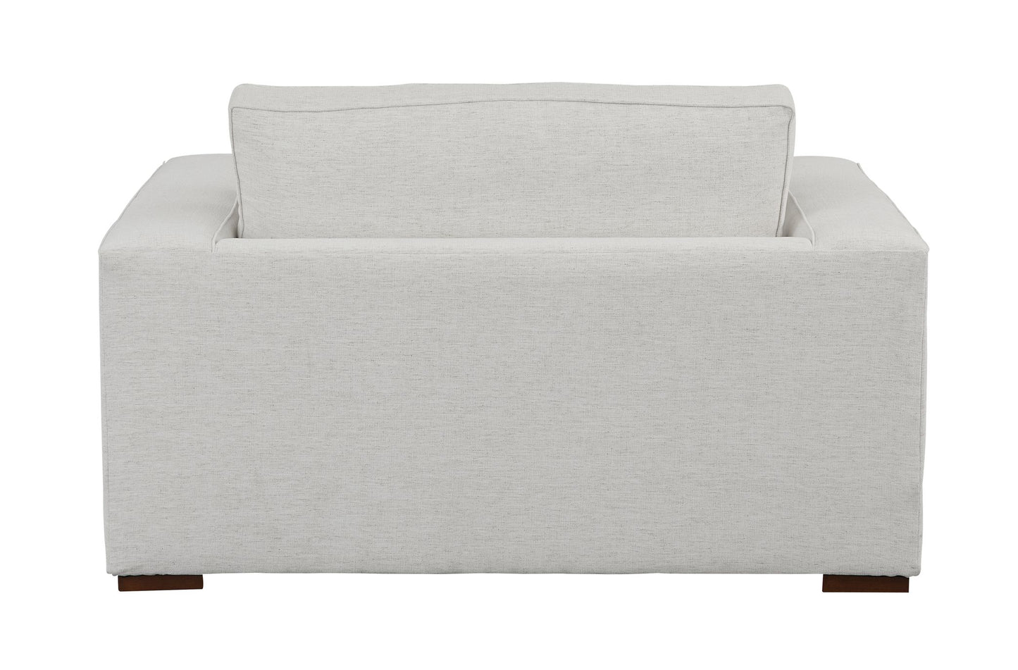 Moby Track Arm Chair and a Half- Stone - Chapin Furniture