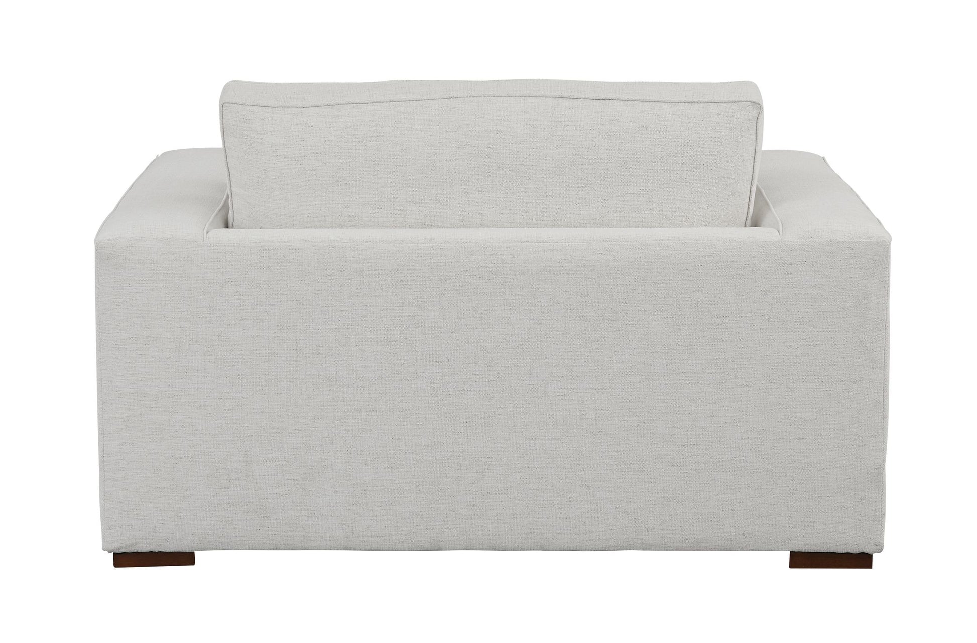 Moby Track Arm Chair and a Half- Stone - Chapin Furniture